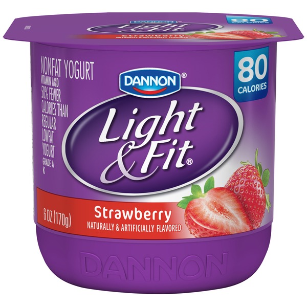 DANNON LIGHT STRAWBERRY       