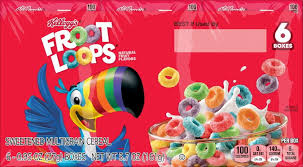 KELLOGG'S FROOT LOOPS PK6 .95oz   