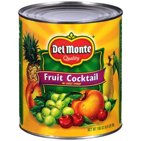 DEL MONTE FRUIT COCKTAIL 106oz