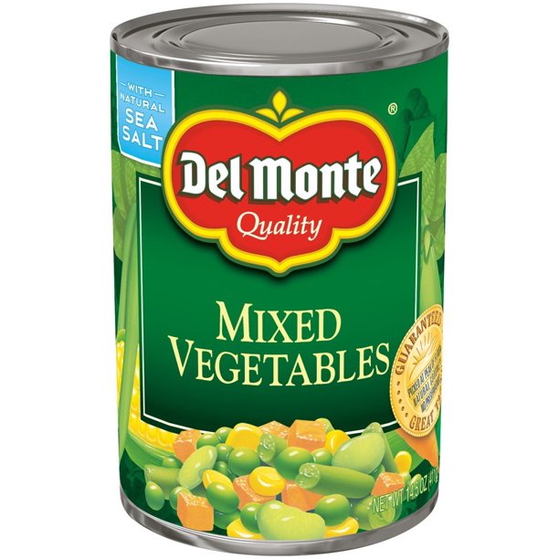 DEL MONTE MIXED VEGETABLES 14o