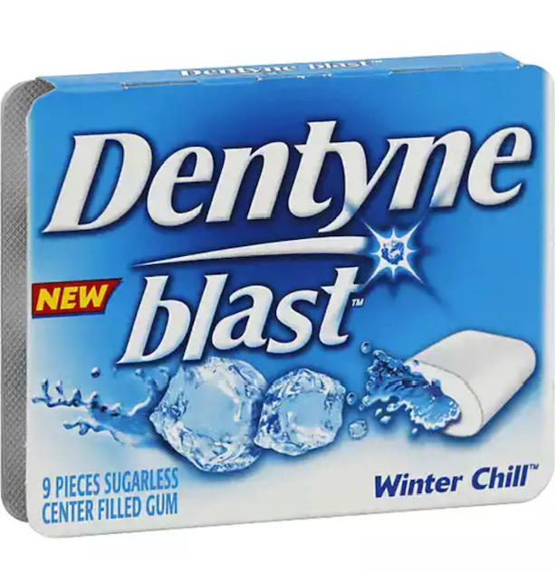 DENTYNE BLAST WINTER CHILL    