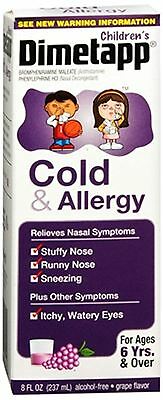 DIMETAPP COLD&ALLERGY 8oz     