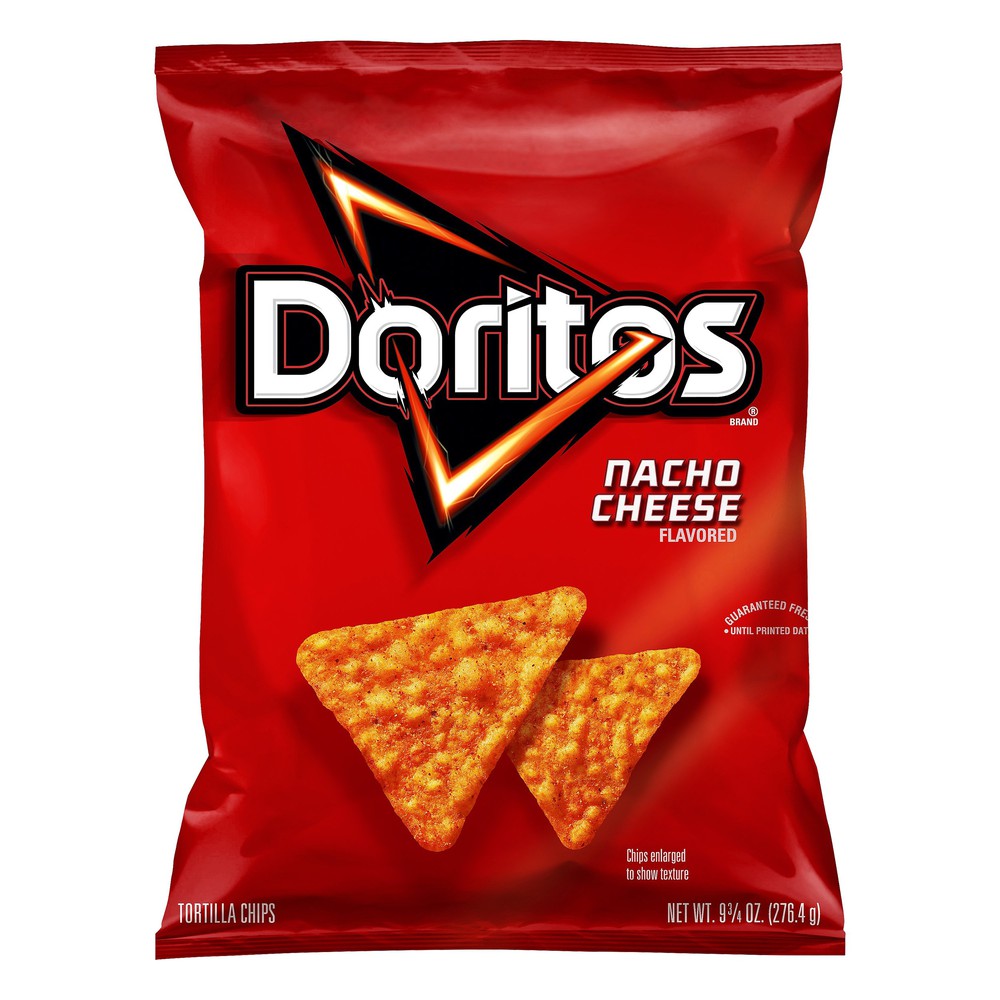 DORITOS NACHO CHEESE 9.8oz    