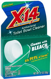 X-14 BLEACH TOILET CLEANER 1.7oz