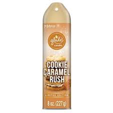 GLADE SPRAY COOKIE CARAMEL 8oz