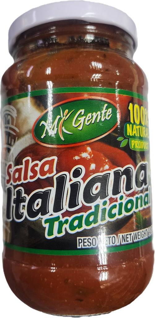 MI GENTE SALSA ITALIANA TRAD. 16oz