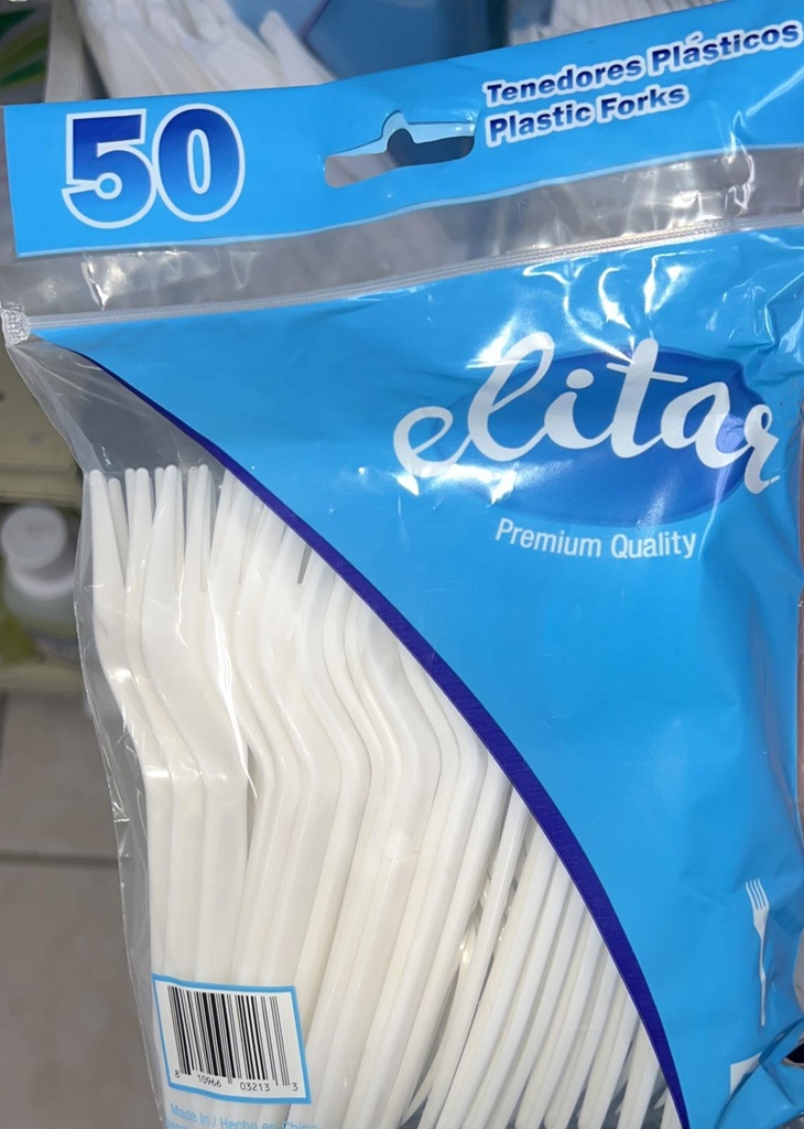 ELITAR TENEDORES 50PCS        