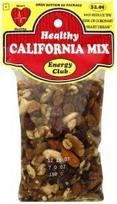 ENERGY SANCKS CALIFORNIA MIX  