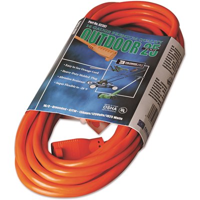 EXTENSION ELECT. 25' ORANGE   