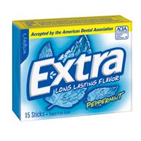 EXTRA PEPPERMINT GUM          