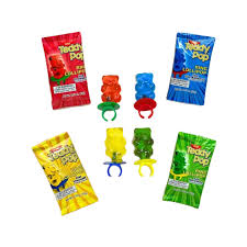 SOUR TEDDY RING POP