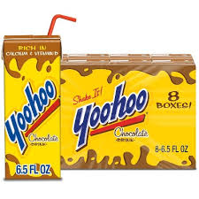 YOO-HOO CHOCOLATE DRINK 6.5oz PQT/8        