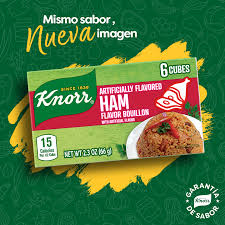 KNORR CUBITO SABOR JAMON 3.10oz              