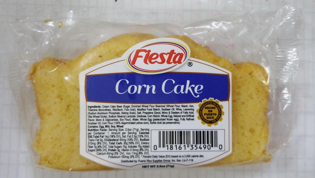 FIESTA CORN CAKE 2.5oz        