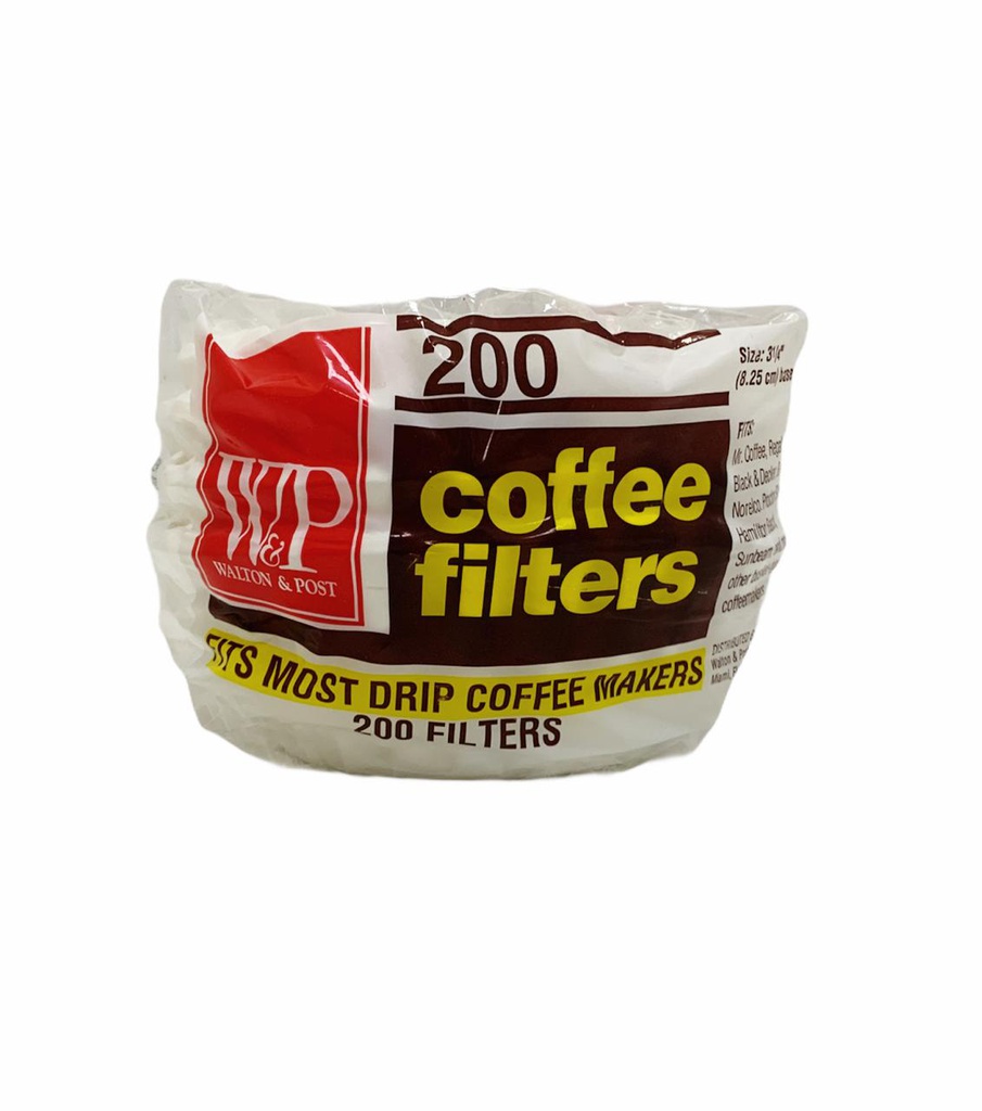 FILTROS DE CAFE WALTON PQ 200 