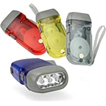 FLASHLIGHT CRANK NO BAT/NEED  