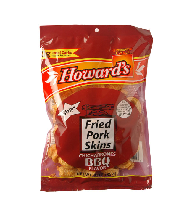 FRIED PORK SKINS HOWARDS BBQ  