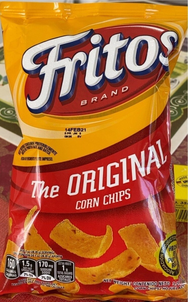FRITO LAY FRITOS ORG 3.2 oz   