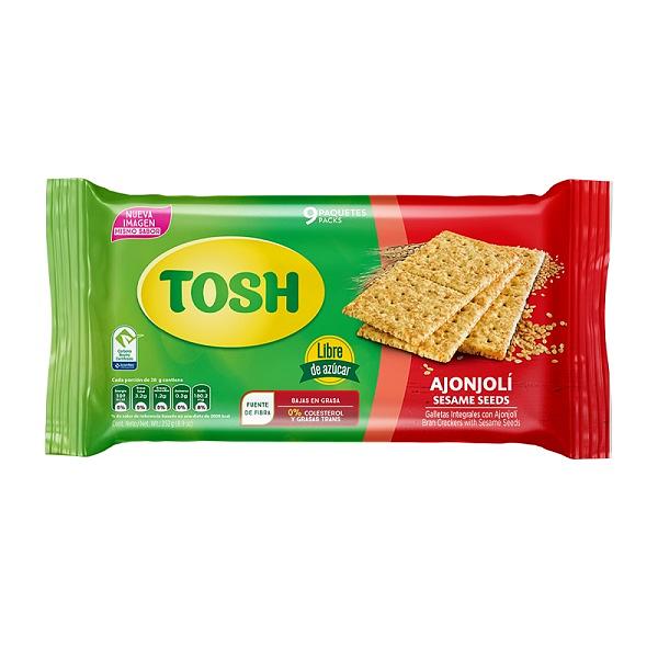 GALLETAS TOSH AJONJOLI        