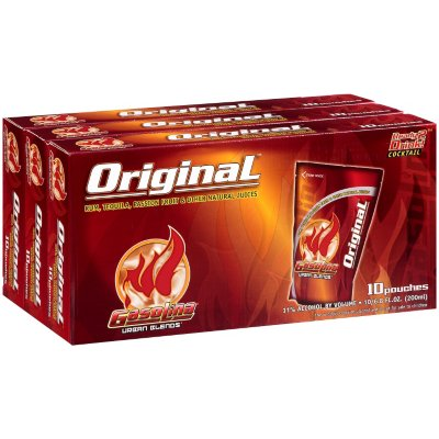 GASOLINA ORIGINAL 10 POUCHES  