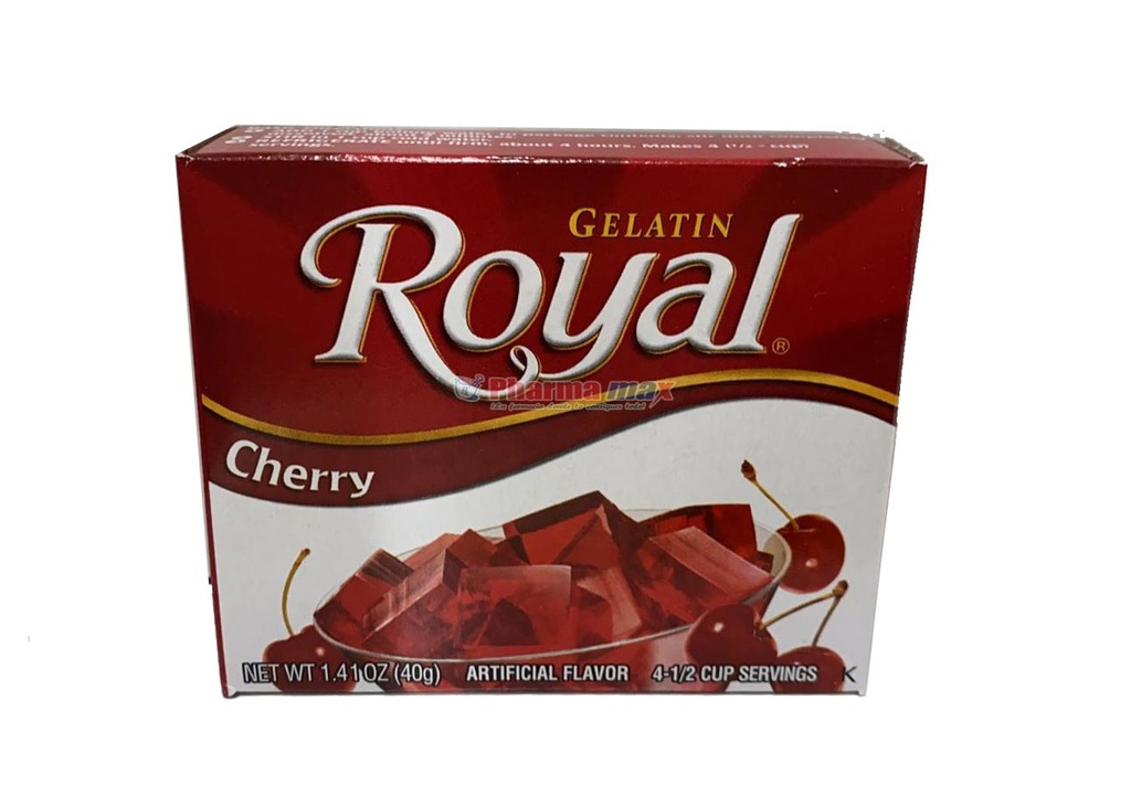 GELATIN ROYAL CHERRY 1.4oz    