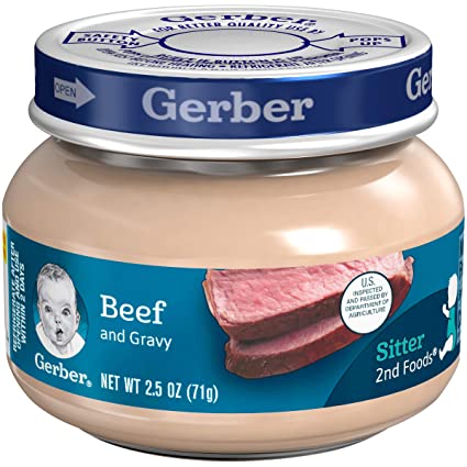 GERBER BEEF&BEEF GRAVY 2.5oz  