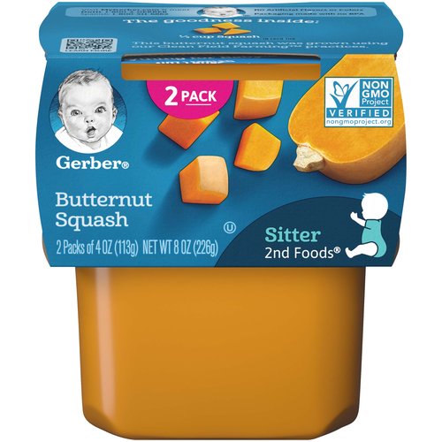 GERBER BUTTER SQUASH 2.5oz    