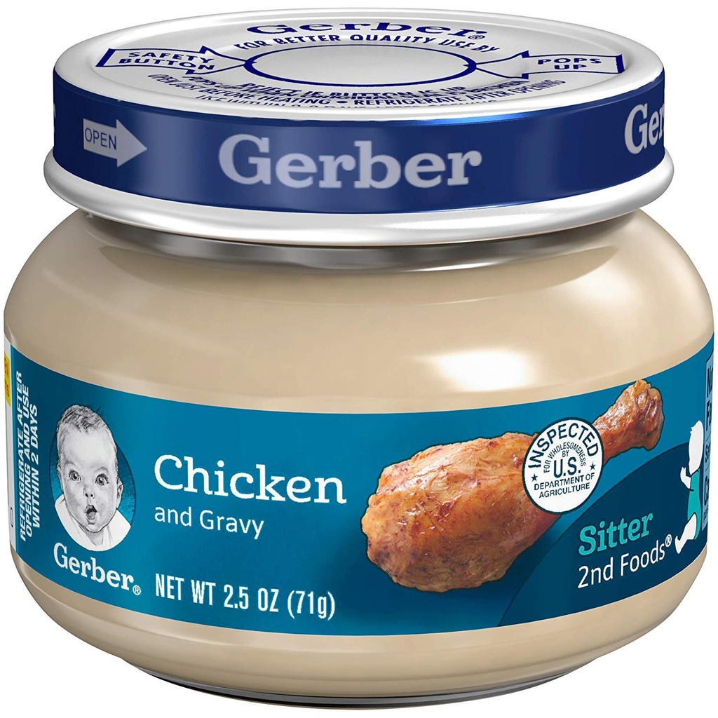GERBER CHICK &GRAVY 2.5oz     