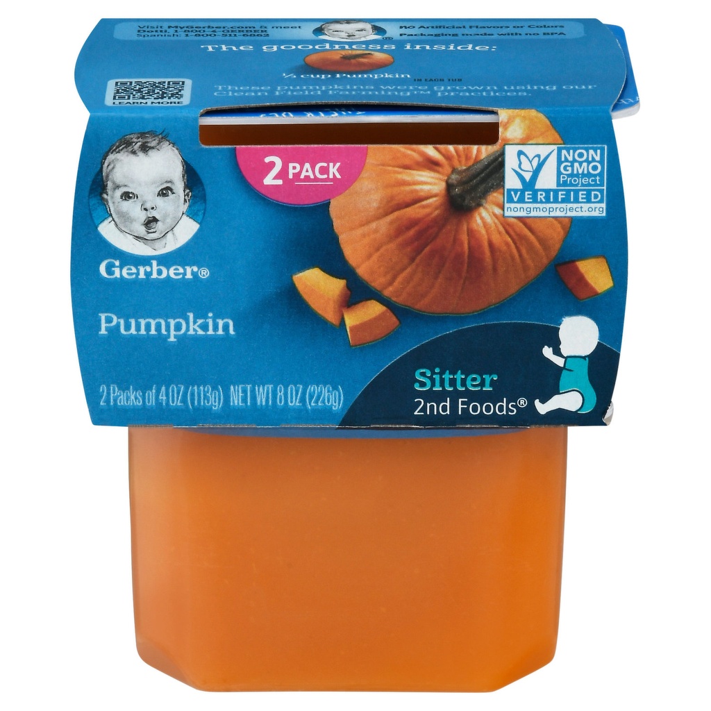 GERBER PUMPKIN 4oz            