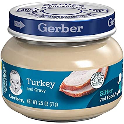 GERBER TURKEY&GRAVY 2.5oz     