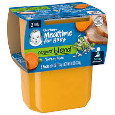 GERBER TURKEY&RICE 8oz