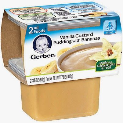 GERBER VANILLA CUSTARD 3.5oz  