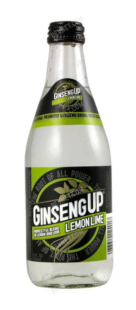 GINSENG UP LEMON LIME 12oz    