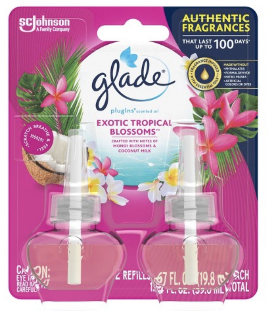 GLADE EXOTIC TROPICAL PLUG-INS