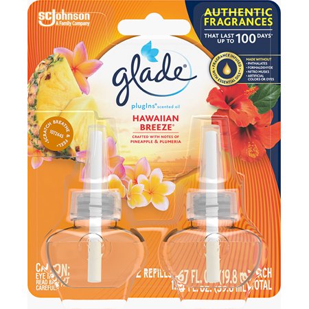 GLADE PLUGINS HAWAIIAN BREEZE PQT/2  1.34oz