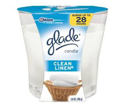 GLADE VELA CLEAN LINEN 3.4oz  