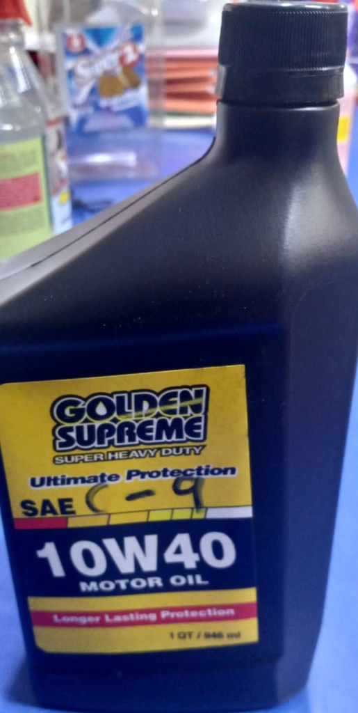 GOLDEN SUPREME MOTOR 10W40 1QT