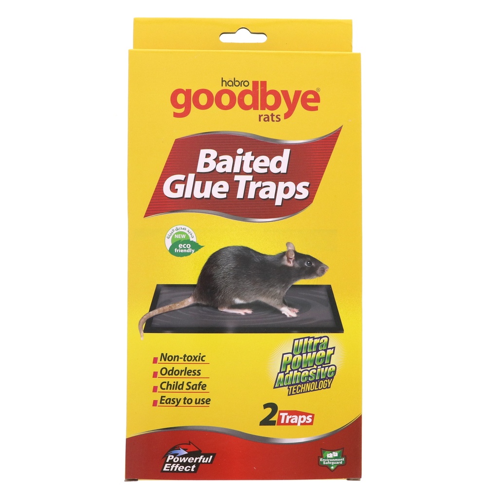 GOOD-BYE 2 MOUSE GLUE TRAPS   