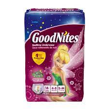 GOODNITES PANTS S-M           
