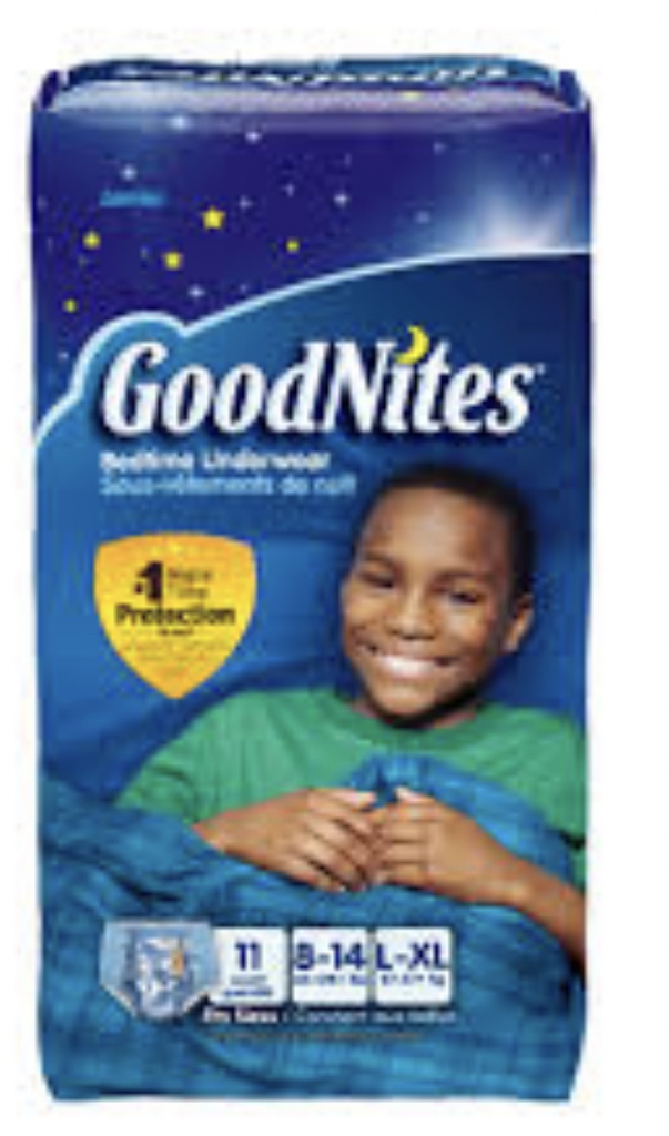 GOODNITES S/M BOY 14pq        