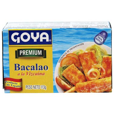 GOYA BACALAO VIZCAINA 4oz     