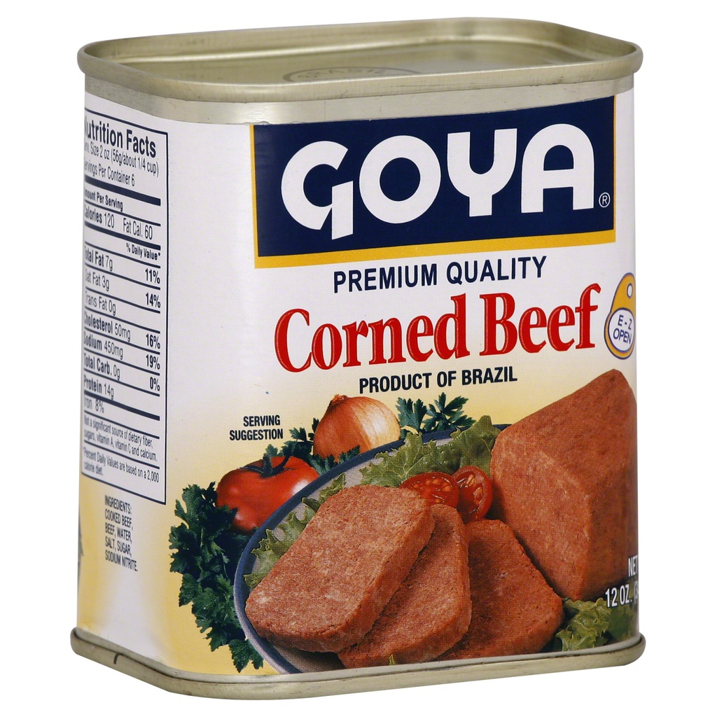 GOYA CORNED BEEF 12oz         