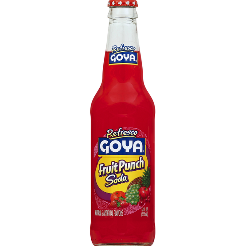 GOYA REFRESCO FRUIT PUNCH 12oz