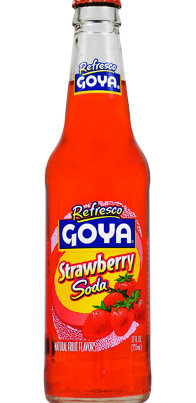 GOYA REFRESCO STRAWBERRY 12oz 