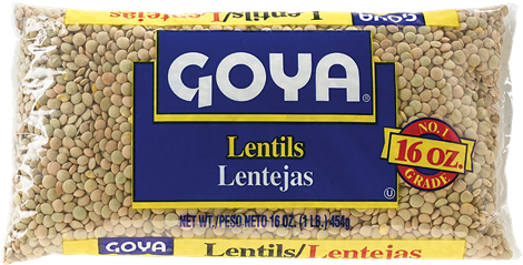 GOYA SECA LENTEJAS 16oZ       