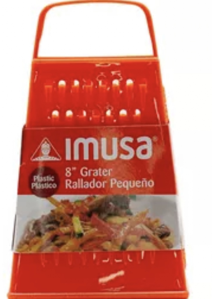 GUAYO PLASTICO 4 CARAS 8''    
