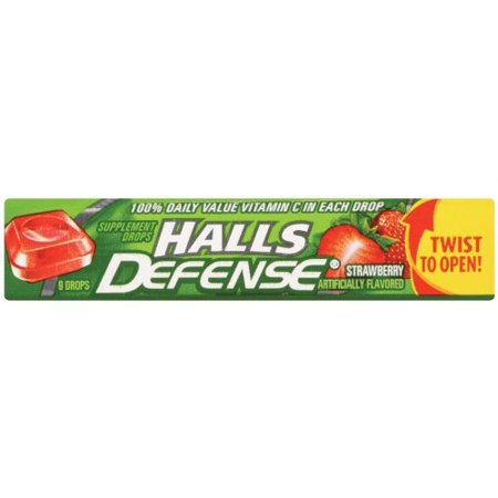 HALLS DEFENSE VITAMIN C       