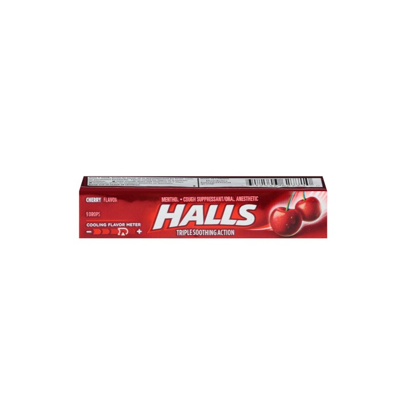 HALLS CHERRY 9 DROPS