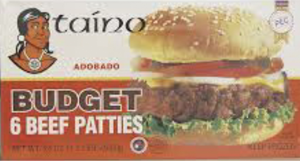 HAMBURGUER TAINO PQT6         