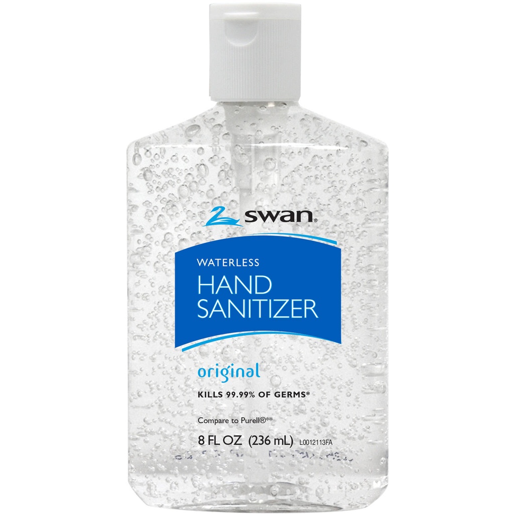 HAND SANITIZER SWAN 8oz       